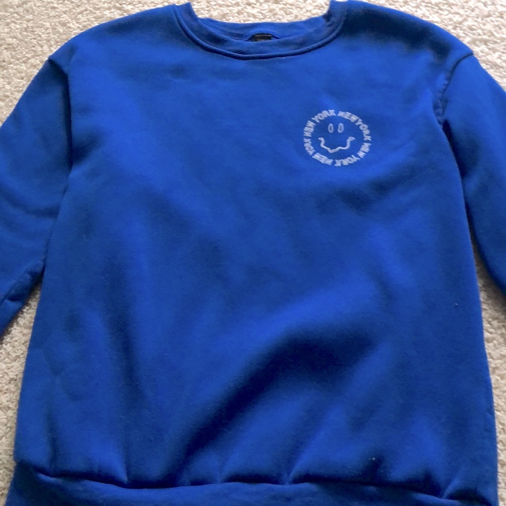 Dark royal blue. Brand new. Size: S